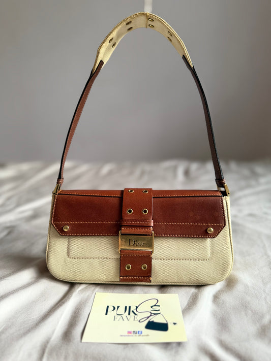 Dior Street Chic Brown Canvas