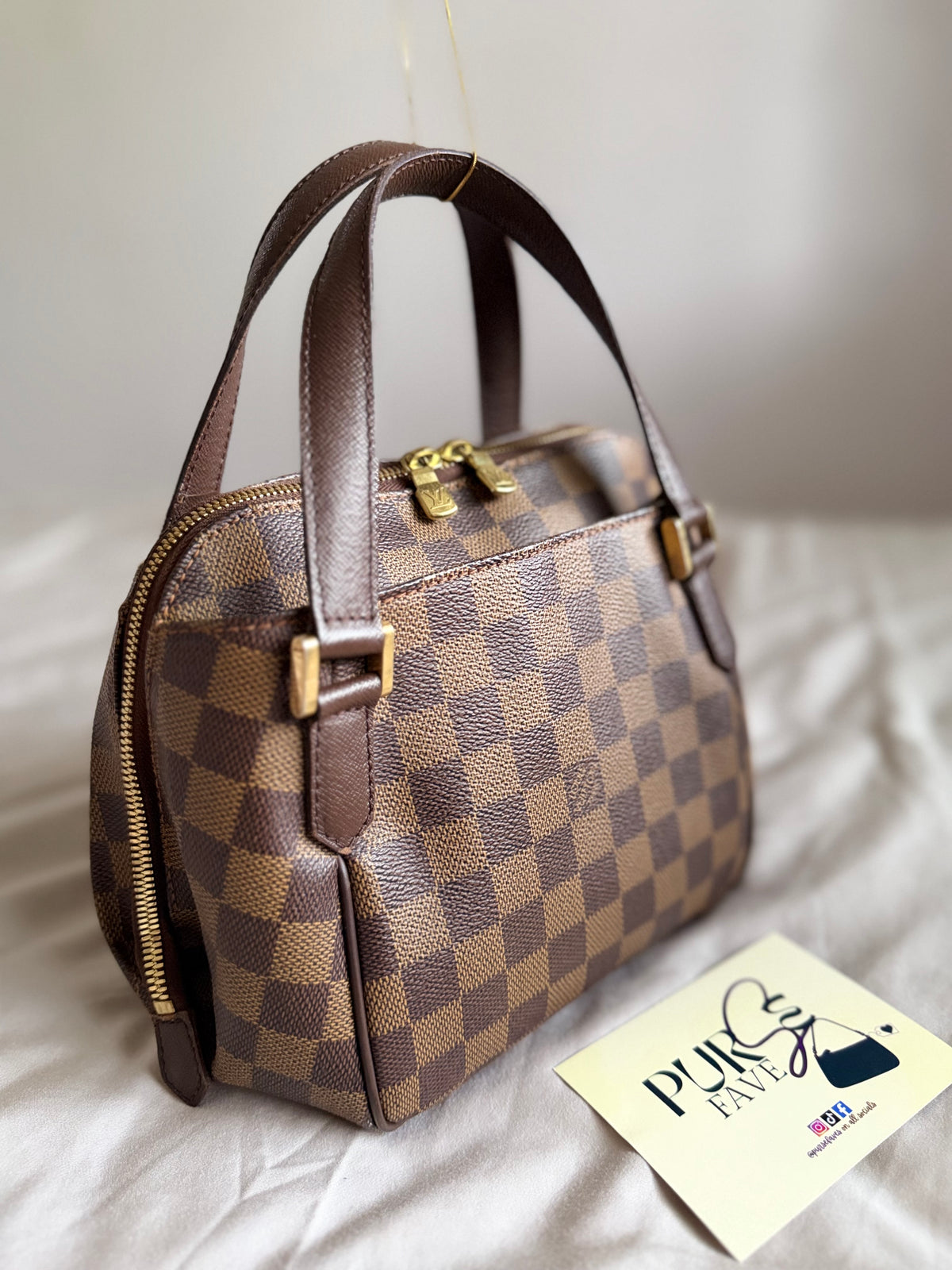 Louis Vuitton Damier Ebene Belem PM