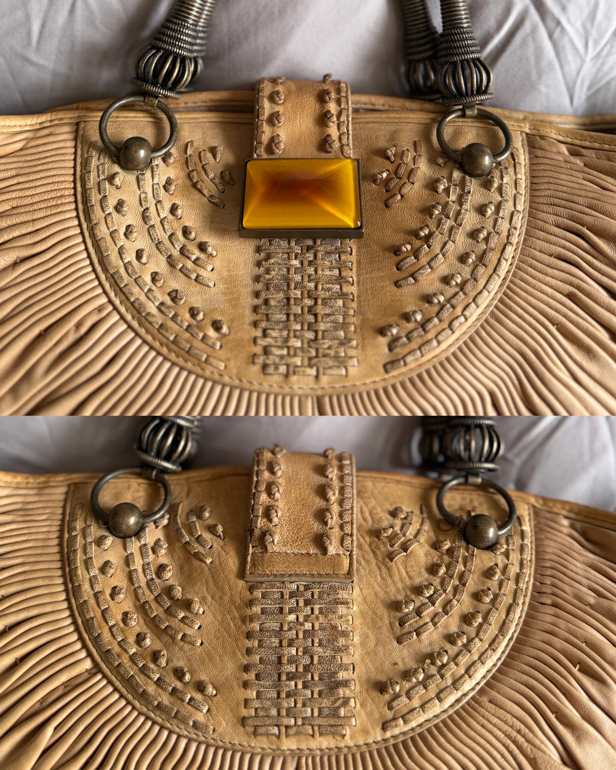 Dior x Sharon Stone Pleated Plisse