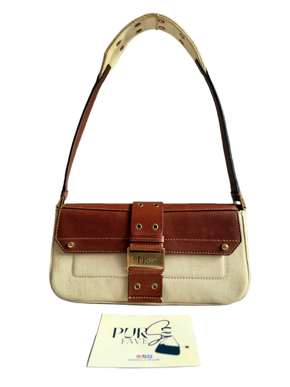 Dior Street Chic Brown Canvas