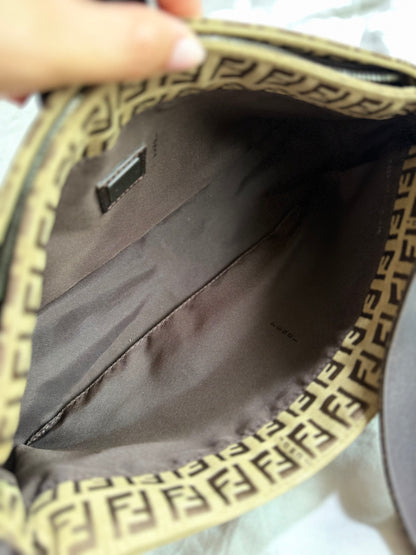Fendi Zucchino East West Baguette