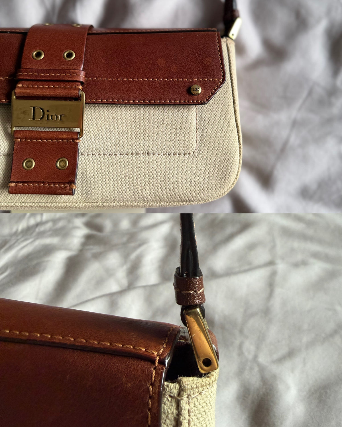 Dior Street Chic Brown Canvas