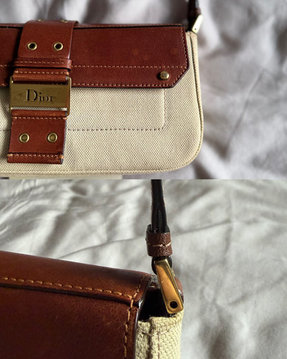 Dior Street Chic Brown Canvas