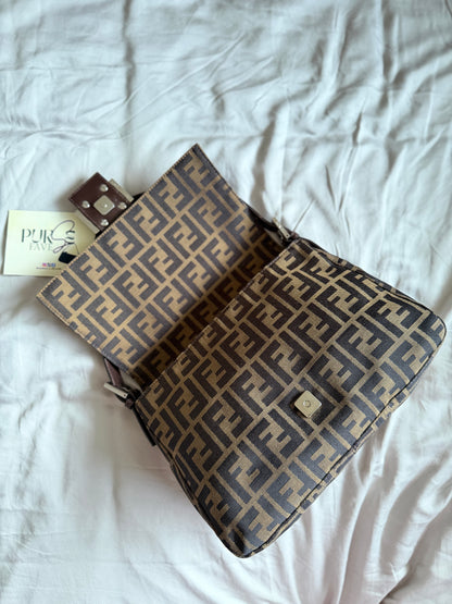 Fendi Zucca Mamma Forever Baguette