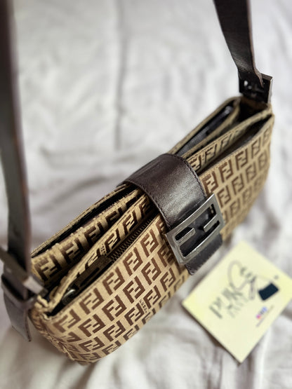 Fendi Zucchino East West Baguette