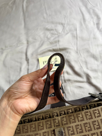 Fendi Zucchino East West Baguette