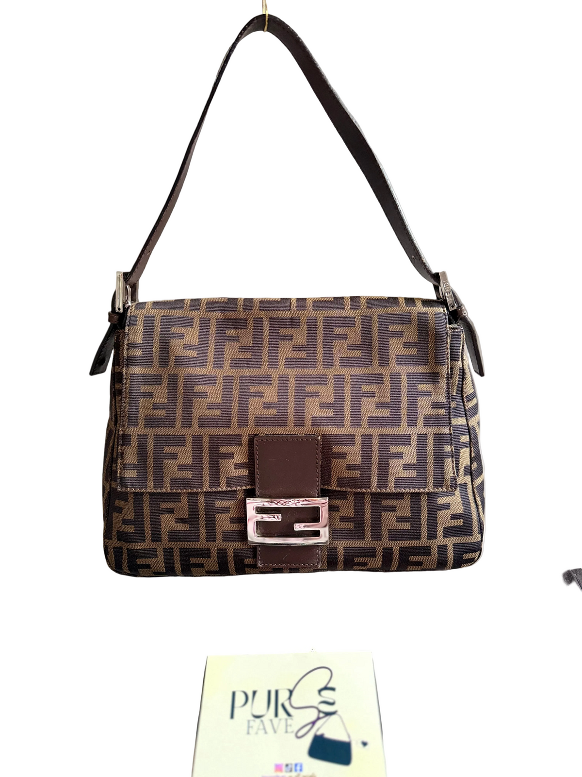Fendi Zucca Mamma Forever Baguette