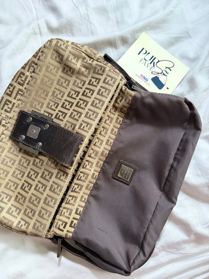 Fendi Zucchino East West Baguette