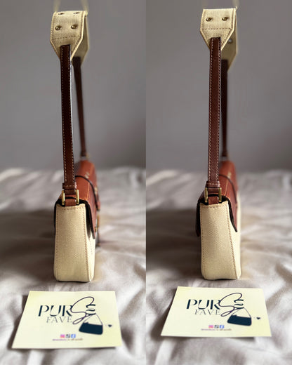 Dior Street Chic Brown Canvas