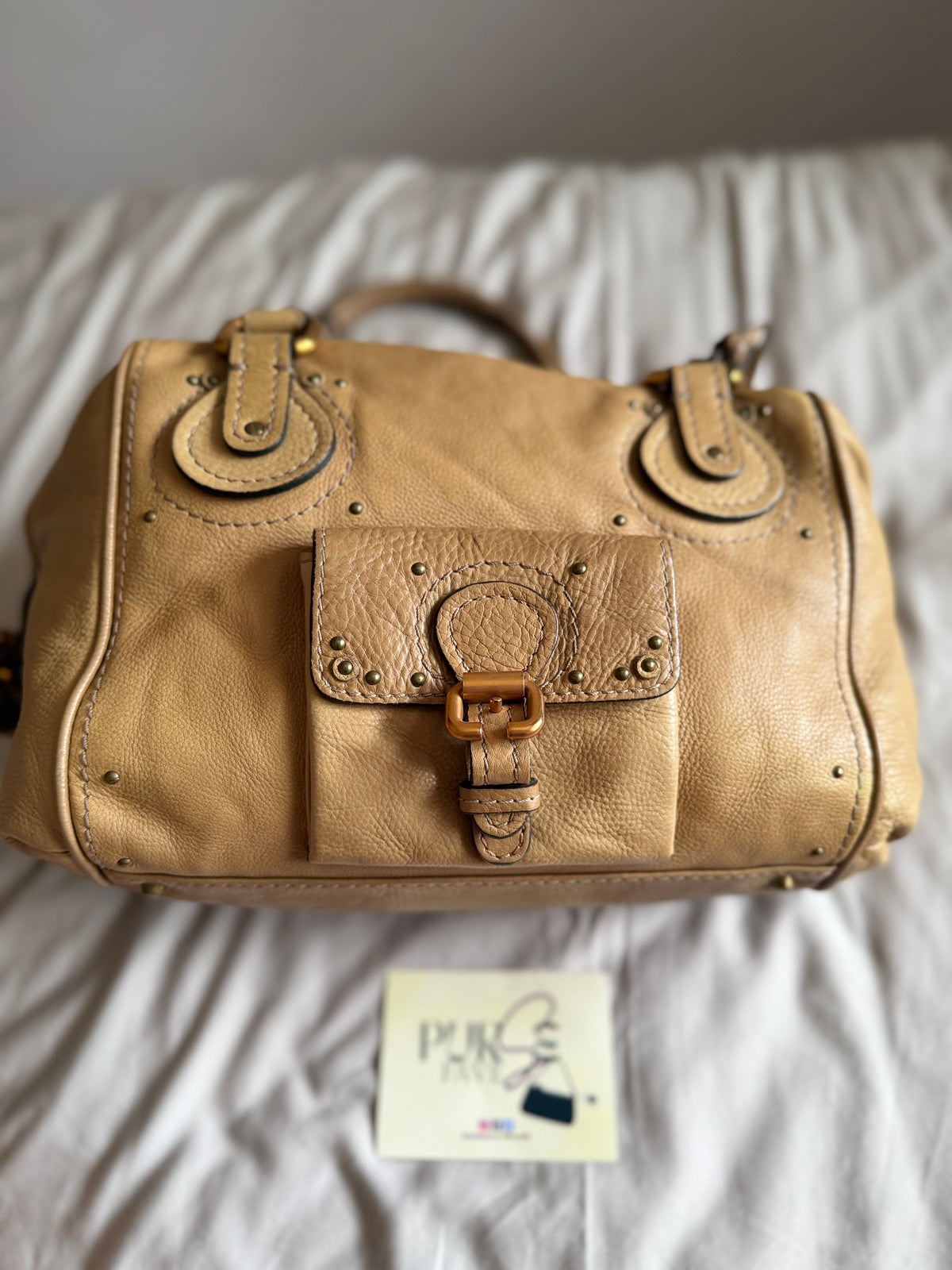 Chloé Paddington Front Pocket Satchel
