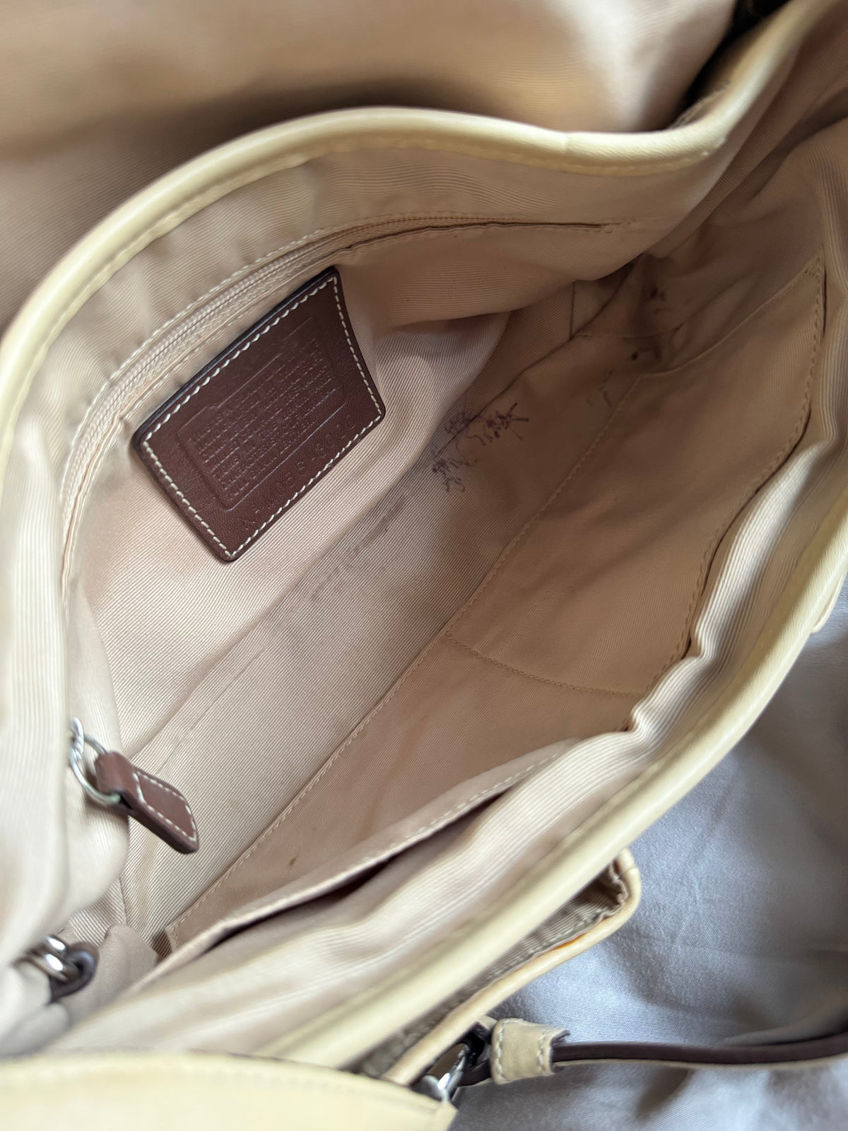 Coach Soho Pebbled Double Pocket