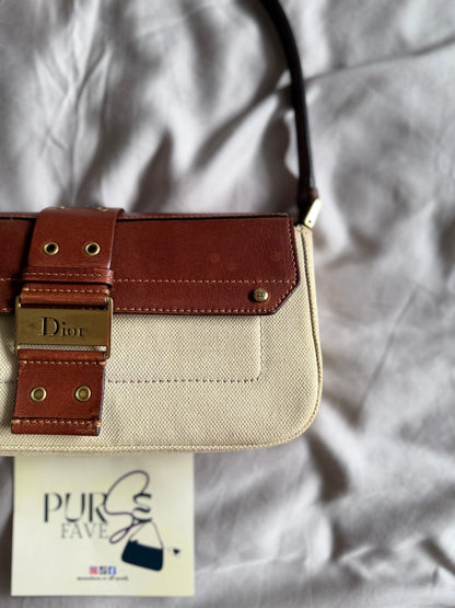 Dior Street Chic Brown Canvas