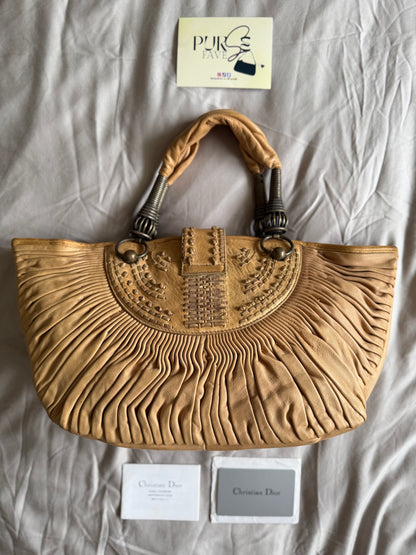 Dior x Sharon Stone Pleated Plisse