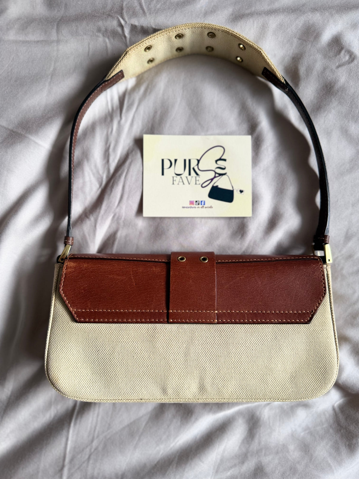 Dior Street Chic Brown Canvas