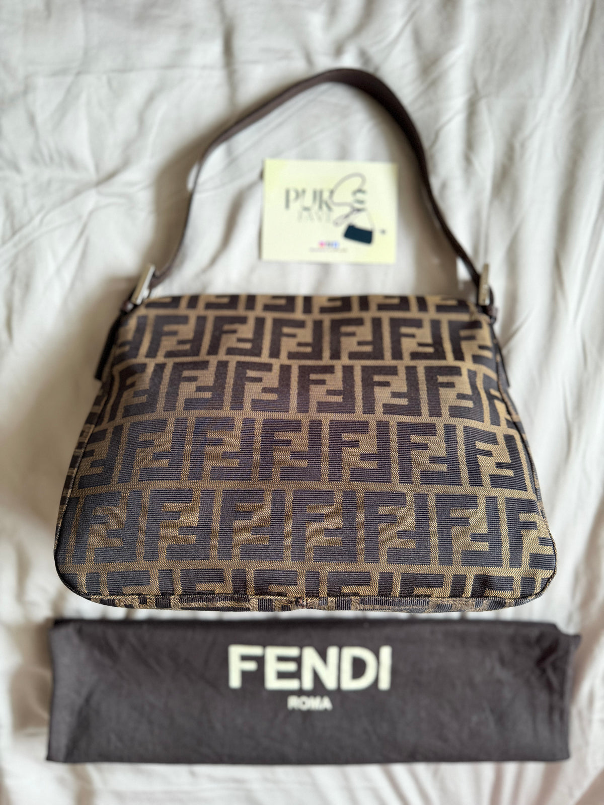 Fendi Zucca Mamma Forever Baguette