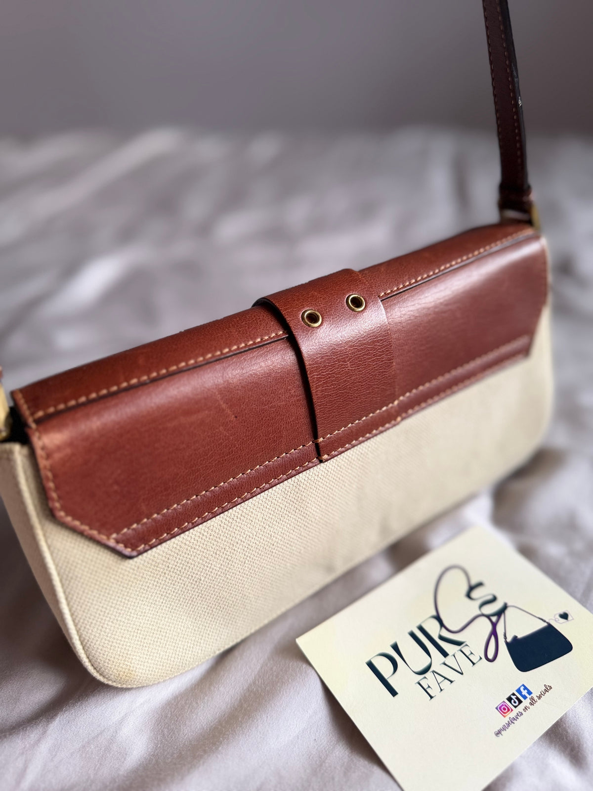Dior Street Chic Brown Canvas
