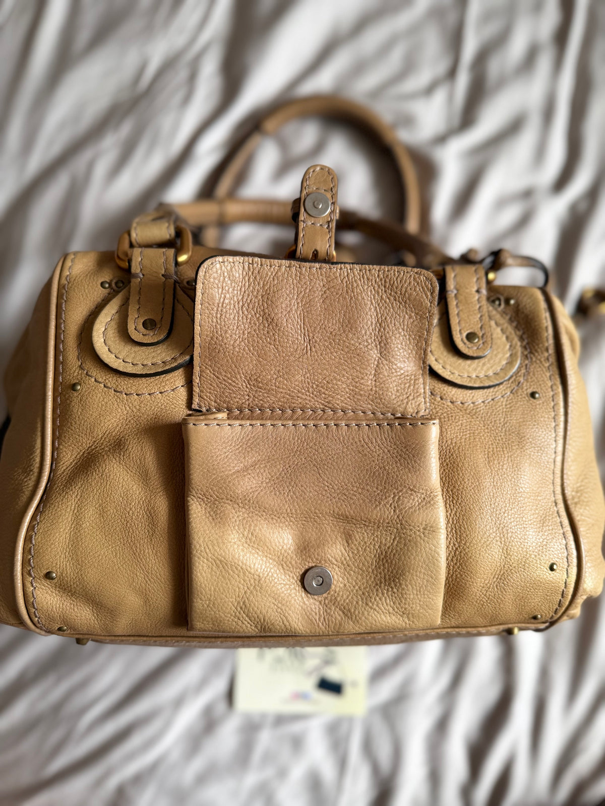 Chloé Paddington Front Pocket Satchel
