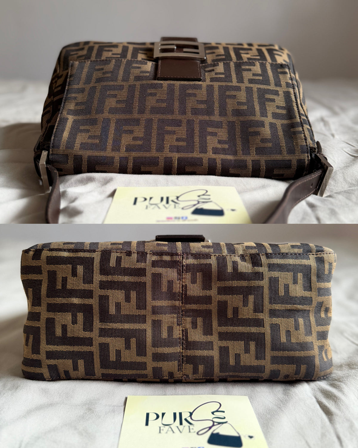 Fendi Zucca Mamma Forever Baguette