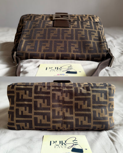 Fendi Zucca Mamma Forever Baguette