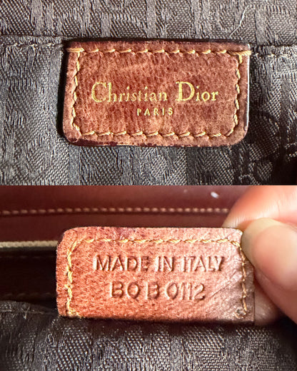 Dior Street Chic Brown Canvas