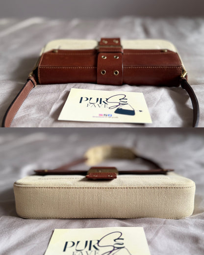 Dior Street Chic Brown Canvas