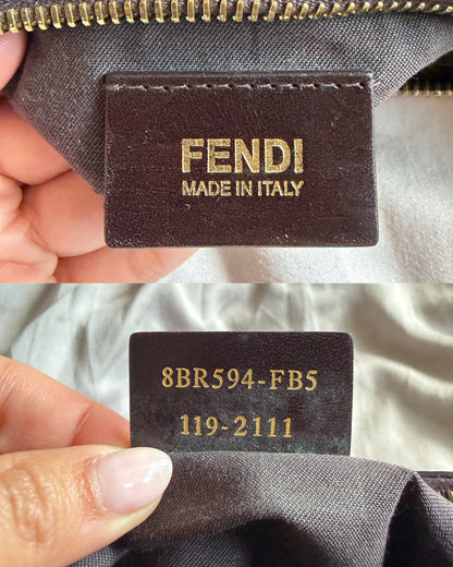 Fendi Zucchino Chain Pochette