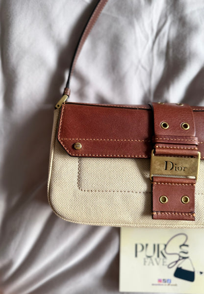 Dior Street Chic Brown Canvas