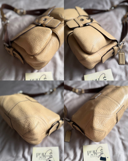Coach Soho Pebbled Double Pocket