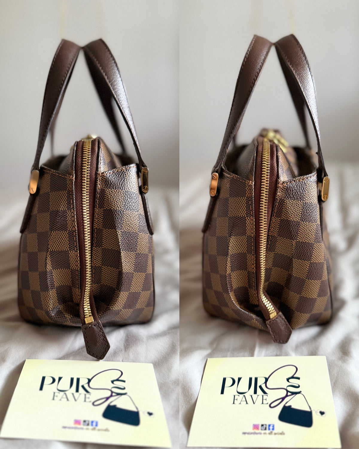 Louis Vuitton Damier Ebene Belem PM