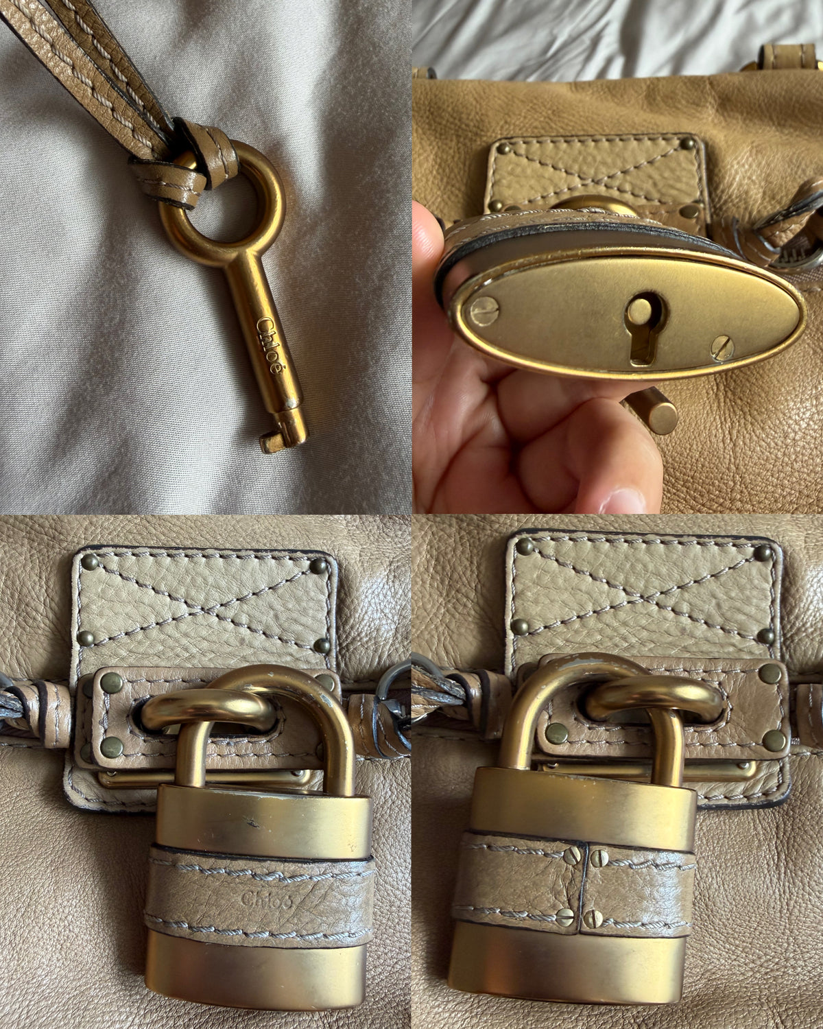 Chloé Paddington Front Pocket Satchel