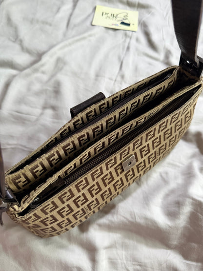 Fendi Zucchino East West Baguette