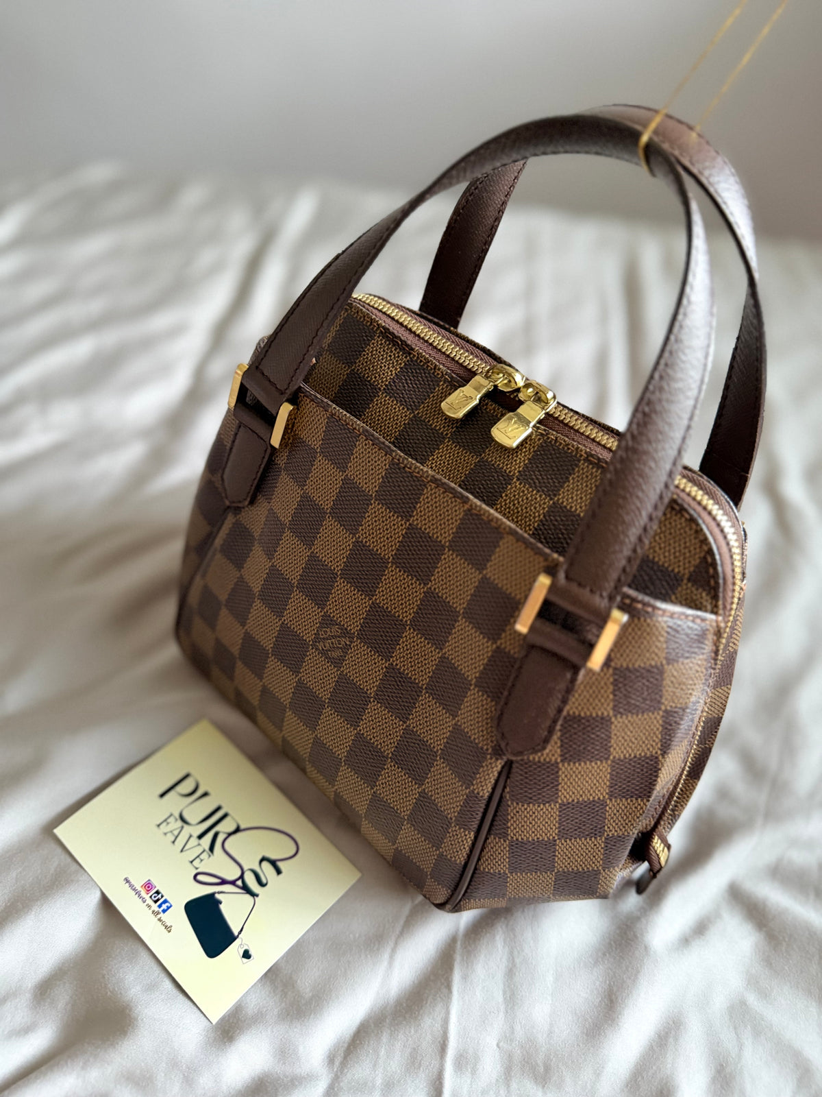 Louis Vuitton Damier Ebene Belem PM
