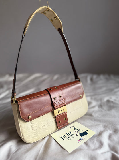 Dior Street Chic Brown Canvas