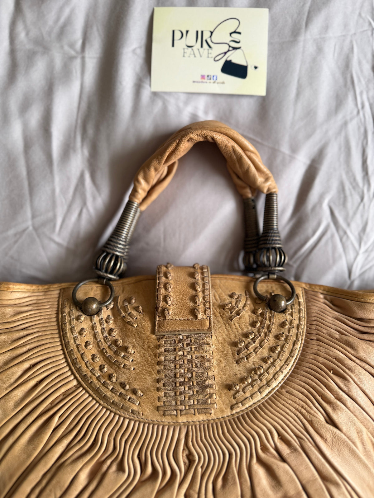 Dior x Sharon Stone Pleated Plisse