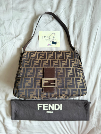 Fendi Zucca Mamma Forever Baguette
