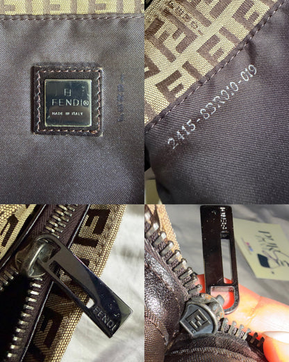 Fendi Zucchino East West Baguette