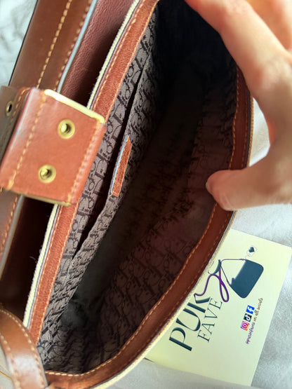 Dior Street Chic Brown Canvas
