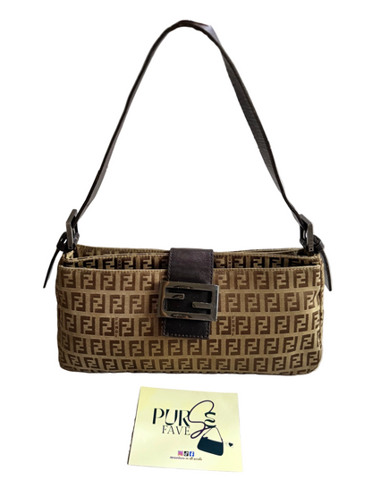 Fendi Zucchino East West Baguette