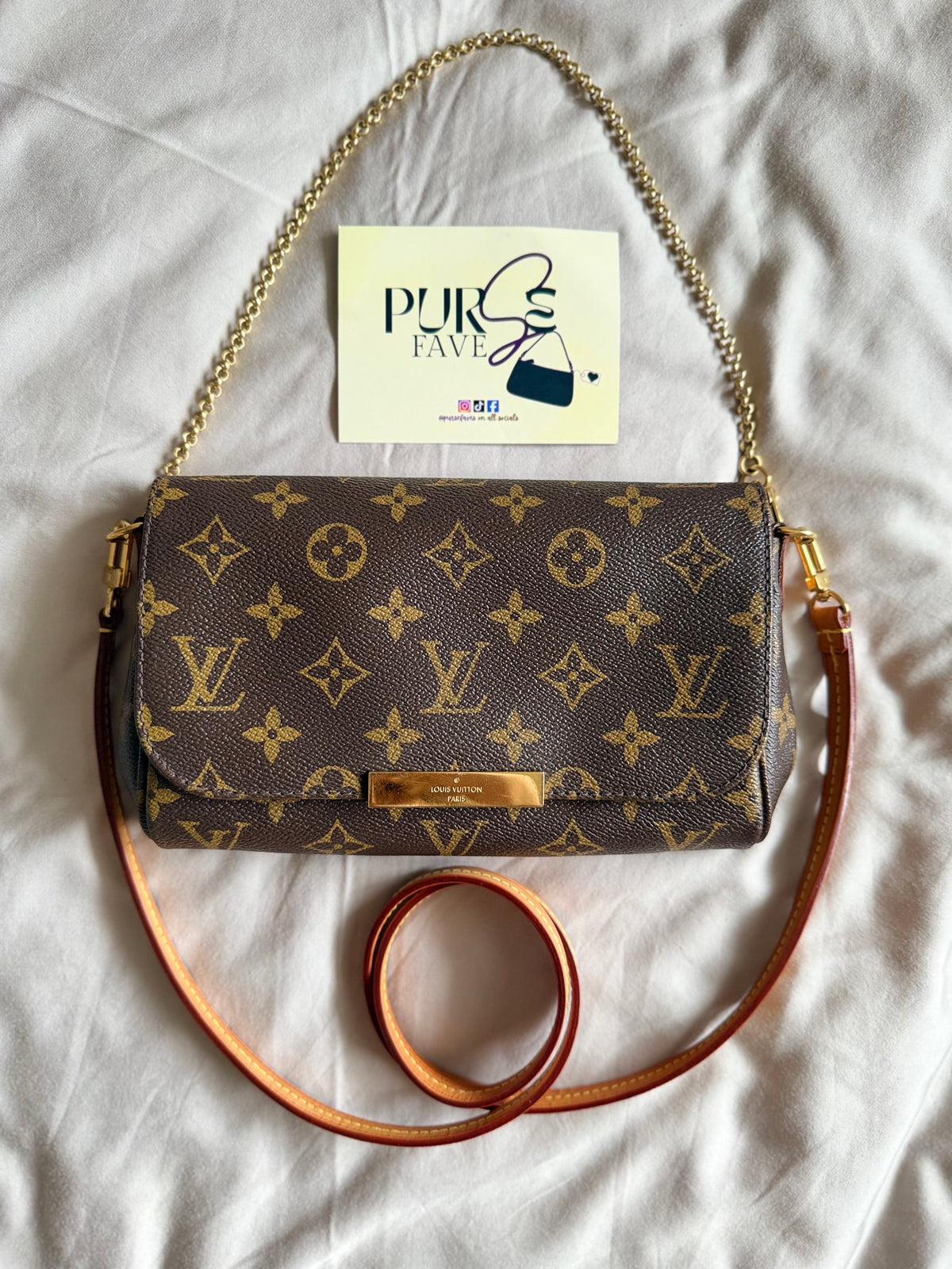 Louis Vuitton Monogram Canvas Favorite PM