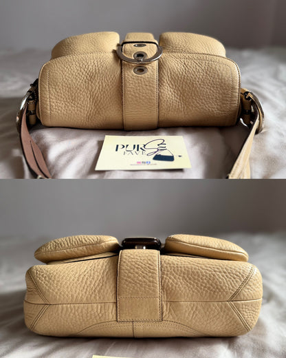 Coach Soho Pebbled Double Pocket