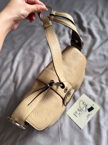 Coach Soho Pebbled Double Pocket