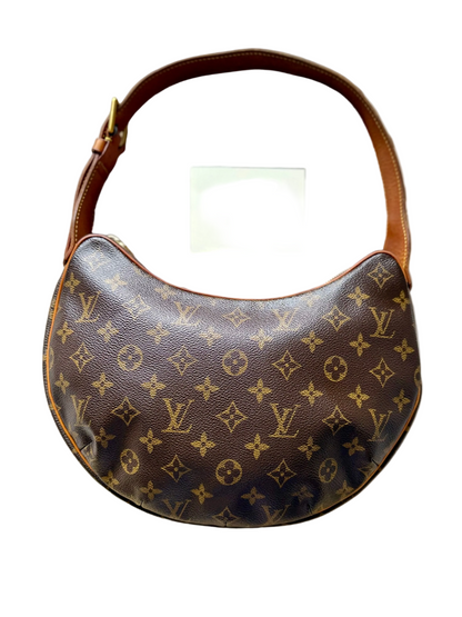 Authentic LOUIS VUITTON Croissant MM Canvas Monogram Hobo Shoulder Bag