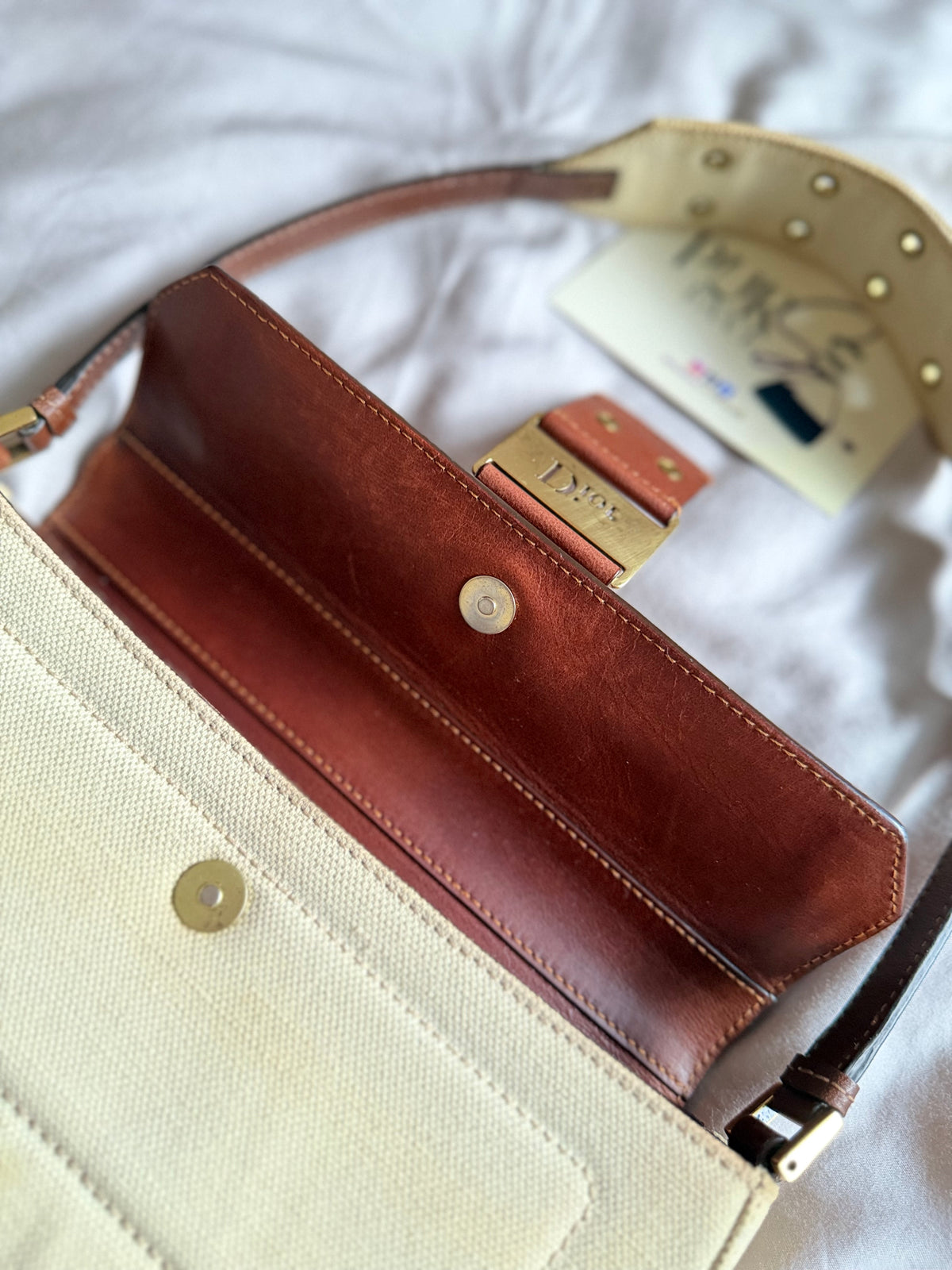 Dior Street Chic Brown Canvas