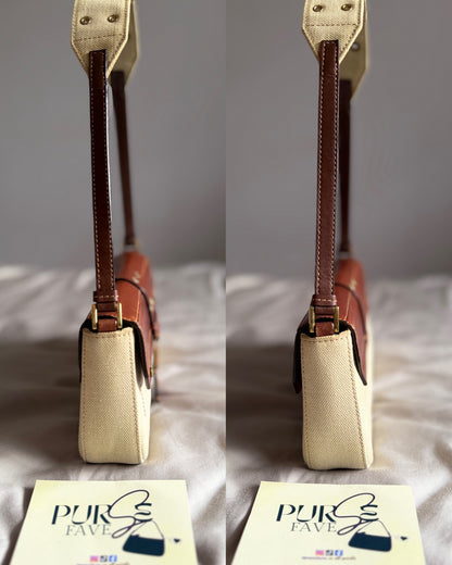 Dior Street Chic Brown Canvas