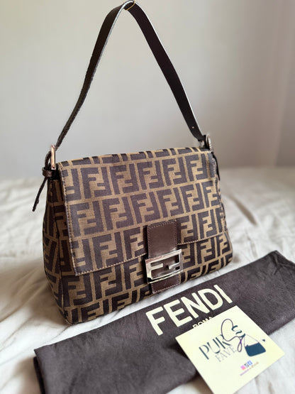 Fendi Zucca Mamma Forever Baguette